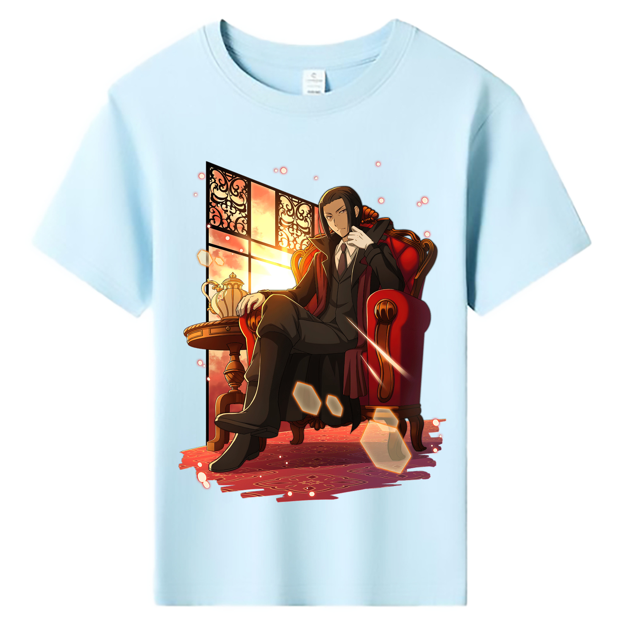 （画像用） 文豪ストレイドッグス Bungo Stray Dogs 綿100％キッズTシャツ（フロントプリント）